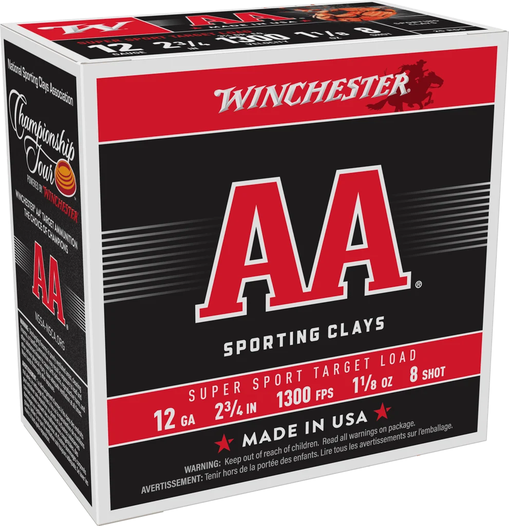 WINCHESTER AA SC 12GA 23/4 11/8 #8