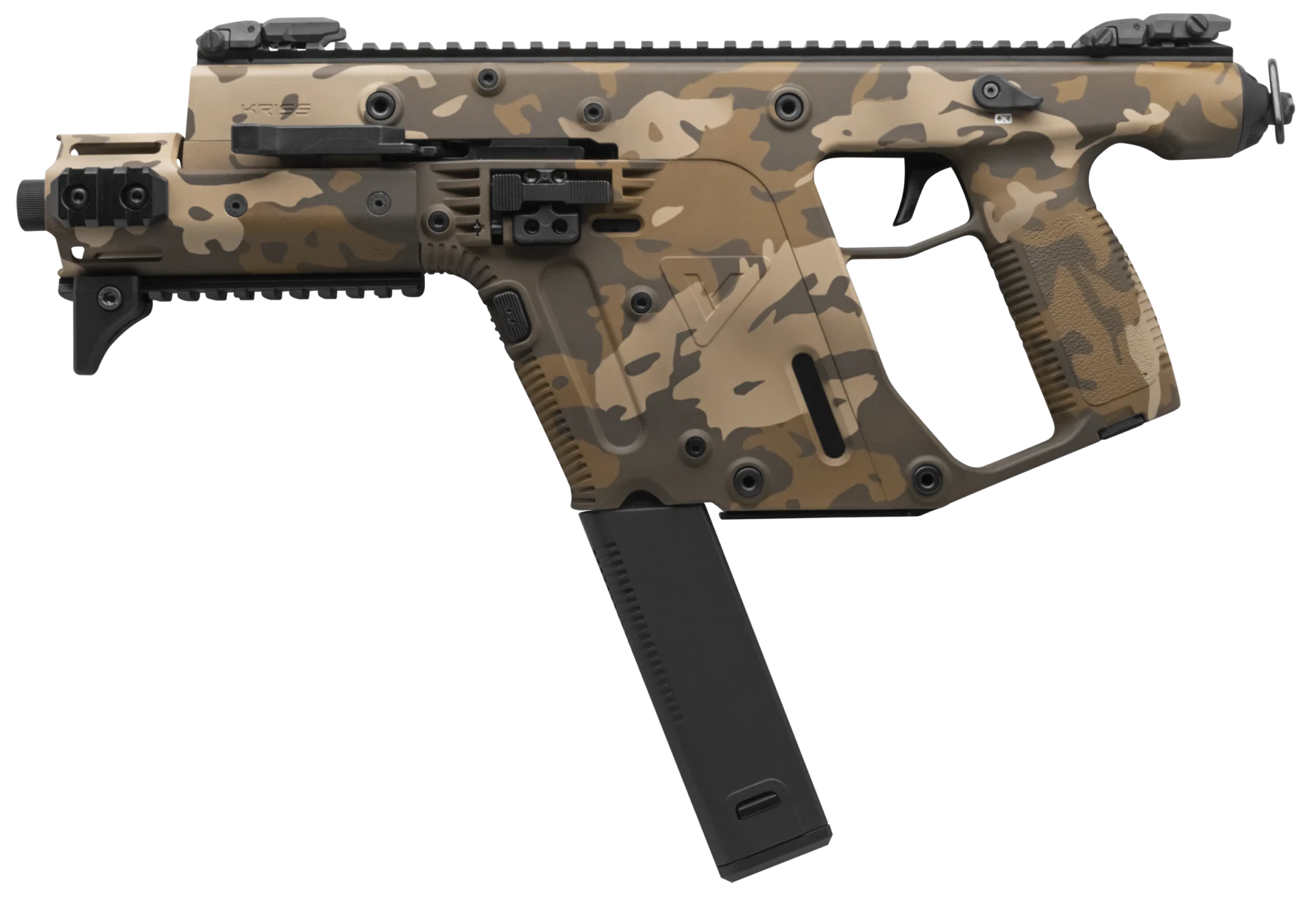 KRISS VECTOR SDP-E G2 PSTL MC FDE CAMO 9MM 40RD 6.5" BRL