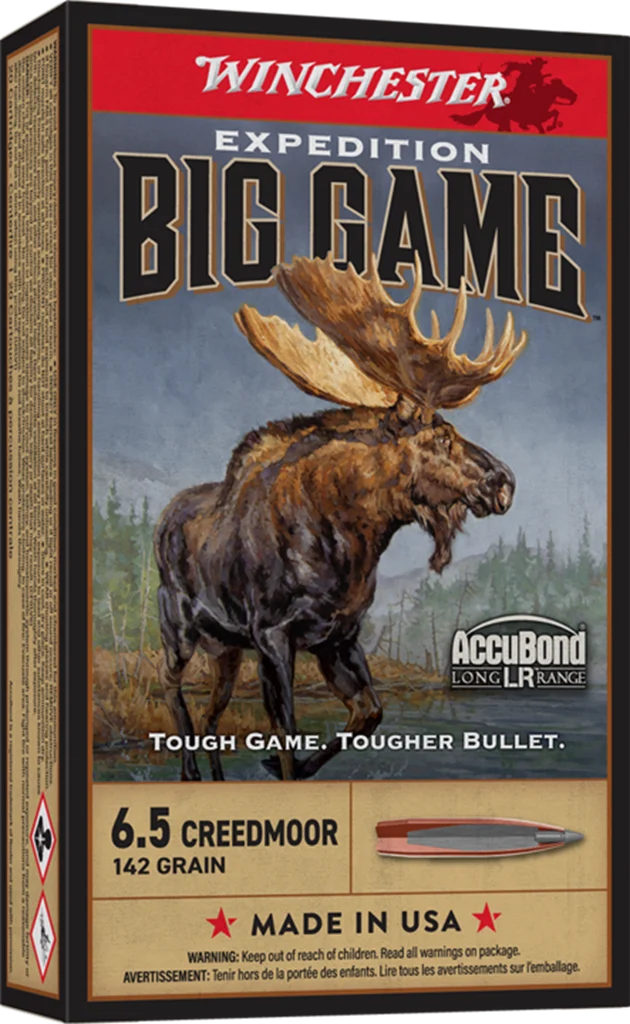 WINCHESTER EXPEDITION BIG GAME 6.5CM 142GR ACCUBOND LR 20RD BX 200RD CASE