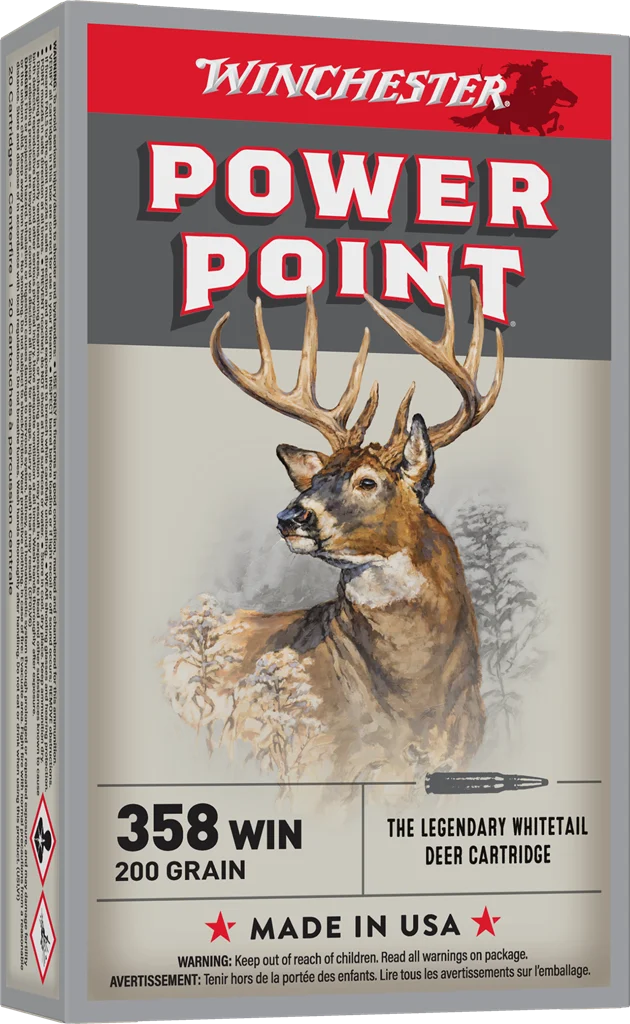 WINCHESTER SUPER X POWER POINT 358 WINCHESTER 200GR
