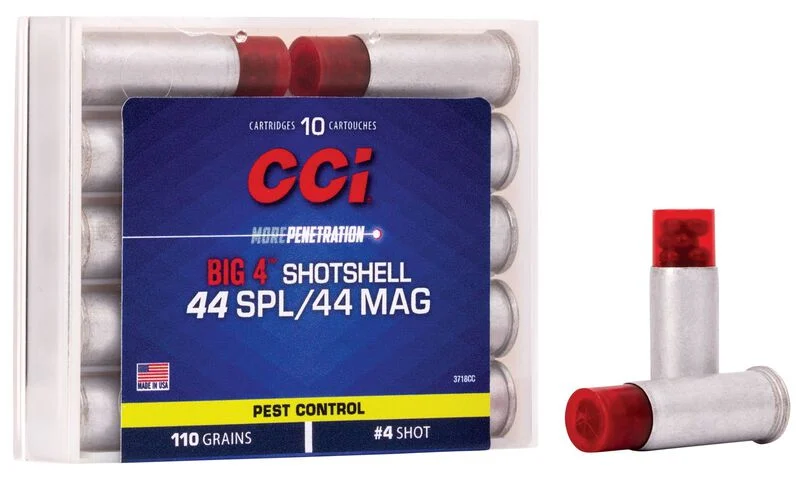 CCI 44 SPL/44 REM MAG BIG 4 SHOTSHELL 10 RD/BX 20 BX/CS