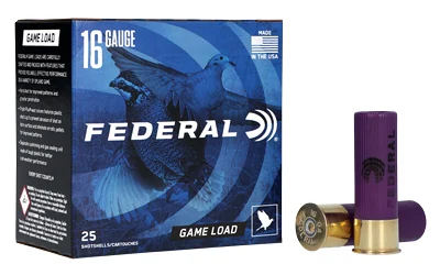 FEDERAL 16GA 2-3/4" 2-1/2DE 1OZ 7.5 25 RD/BX 10 BX/CS