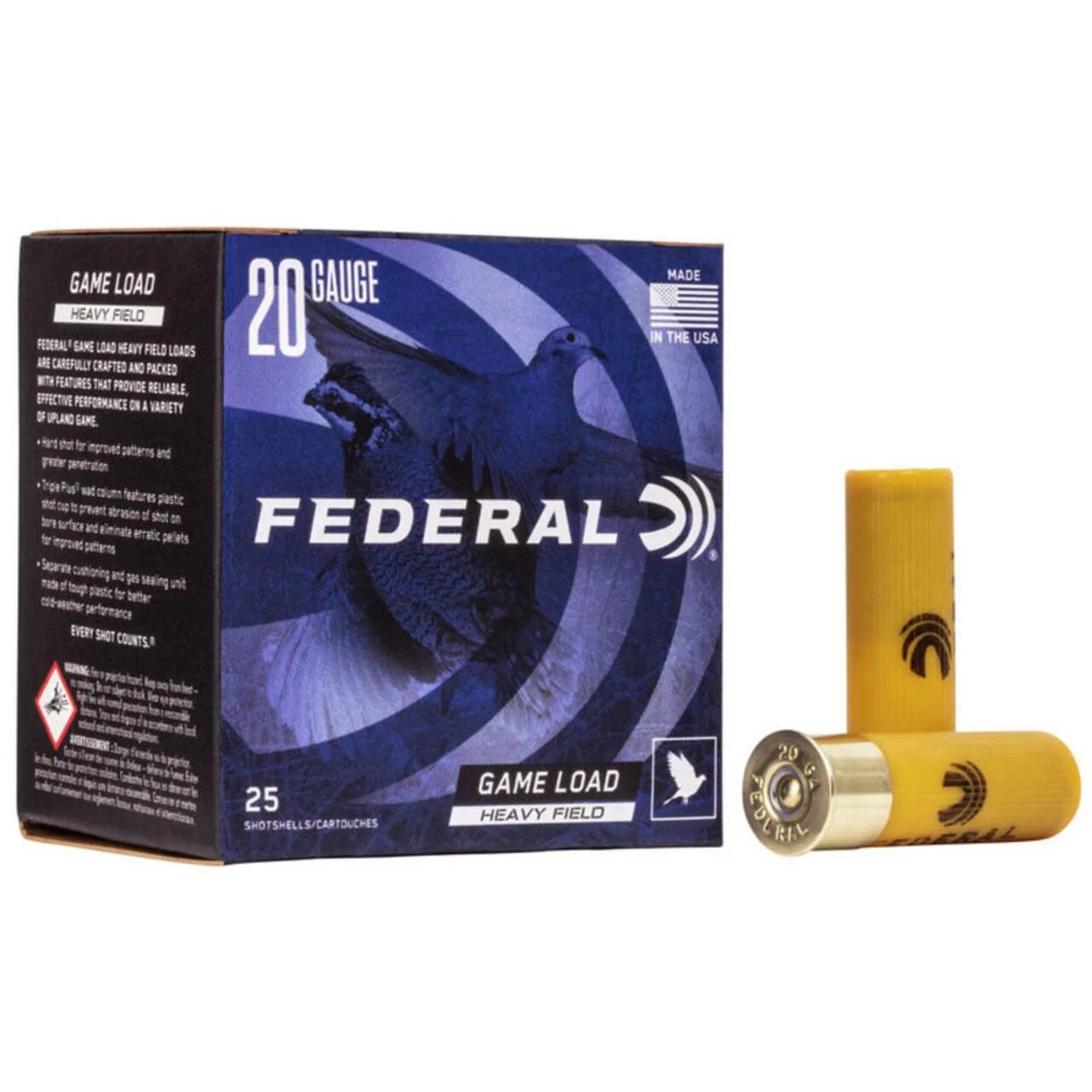 Federal Ammunition 20 Gauge – 25rd