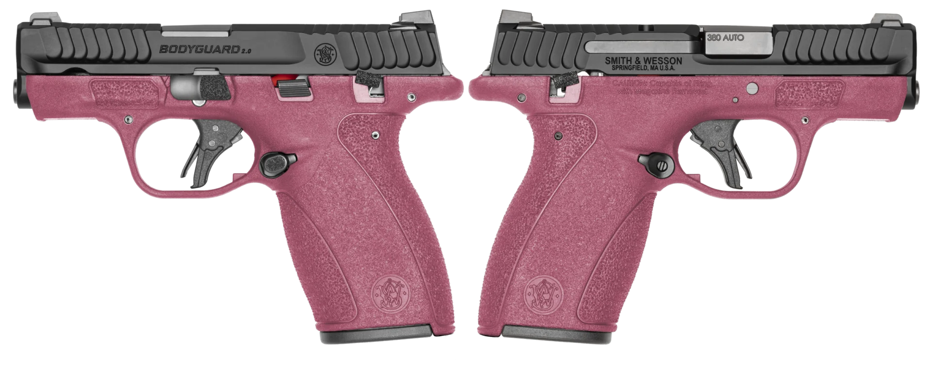 SMITH & WESSON BODYGUARD 2.0 380ACP PISTOL T.S. CRANBERRY FROST ORION EXCLUSIVE 1-12RD 1-10RD MAG