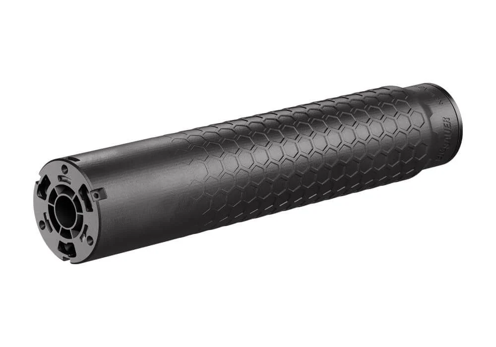 SIG SAUER HEXIUM300 300BLK SUPPRESSOR HUB TAPER D.T. MOUNT, BLACK, 3D PRINT TITAIUM CORE 5/8X24
