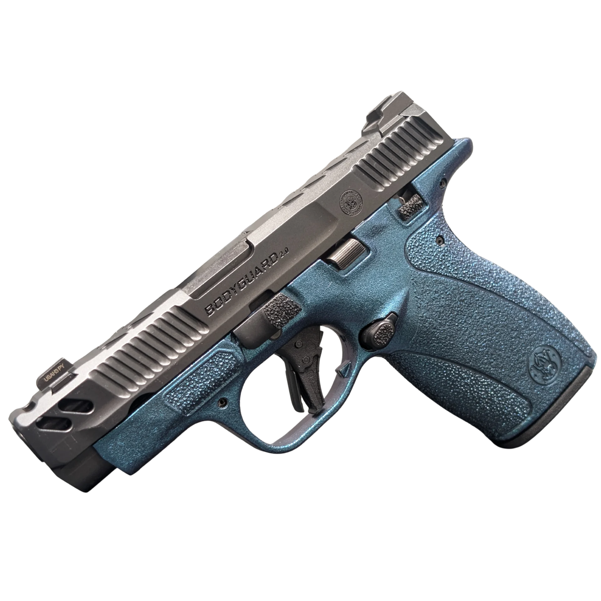 SMITH & WESSON PC BODYGUARD 2.0 CARRY COMP TYPHOON FRM 380ACP PISTOL 3.1" M.S 1-10RD, 1-12RD MAG
