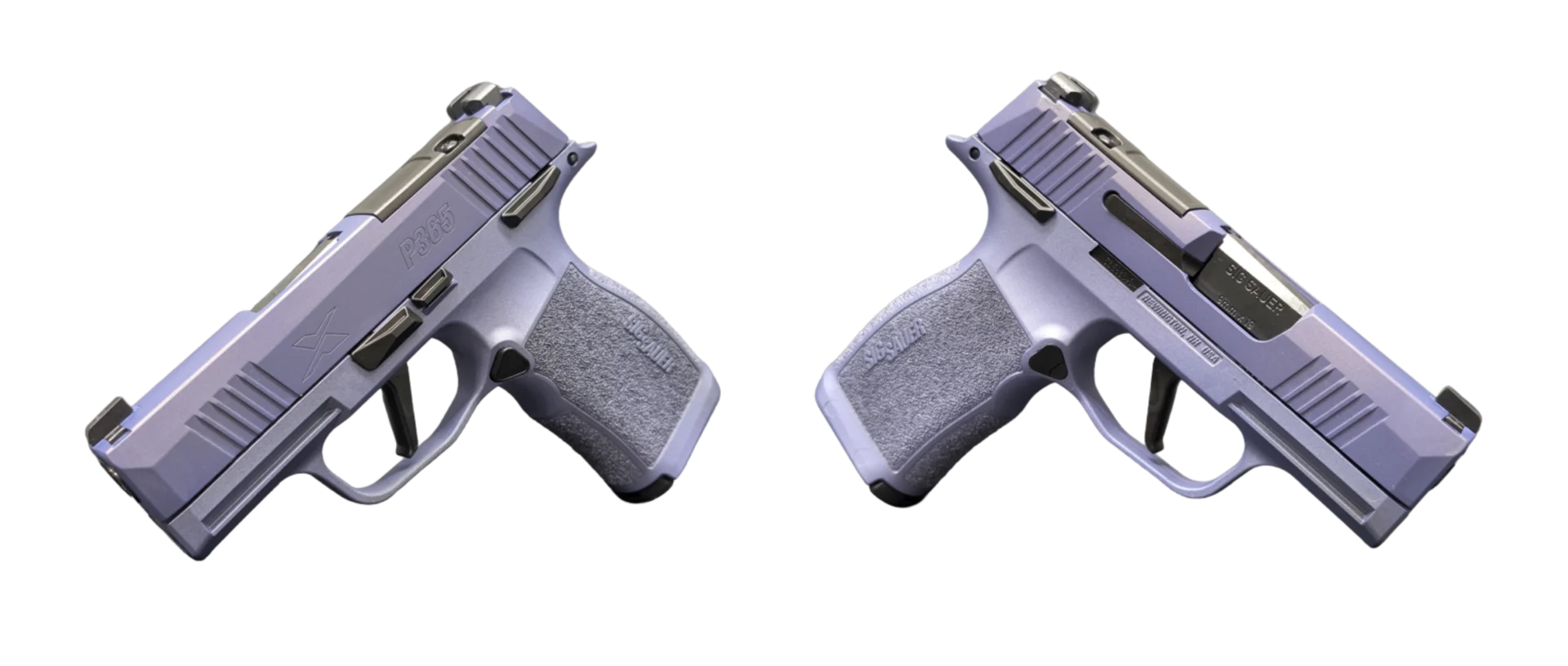 SIG SAUER P365X 2 TONE PURPLE 9MM PSTL 3.10