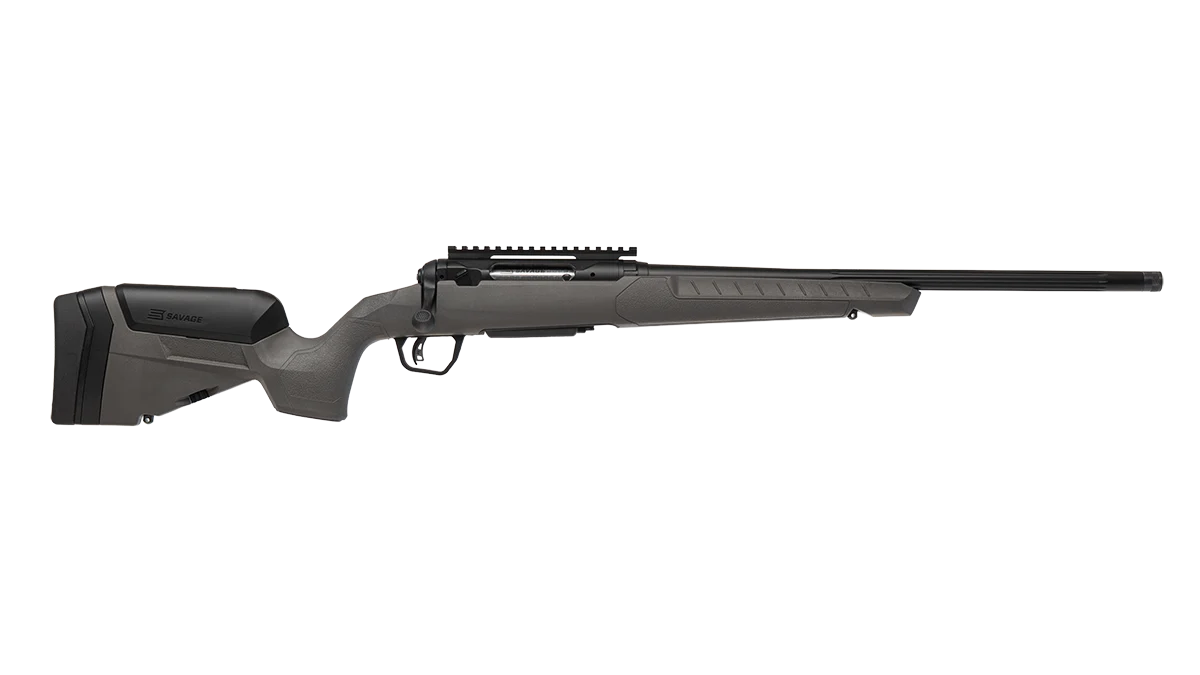 SAVAGE 110 TRAILBLAZER 30-06SPFD RIFLE 20" FLUTED/T.B. FDG, TROPHY STOCK, 4RD