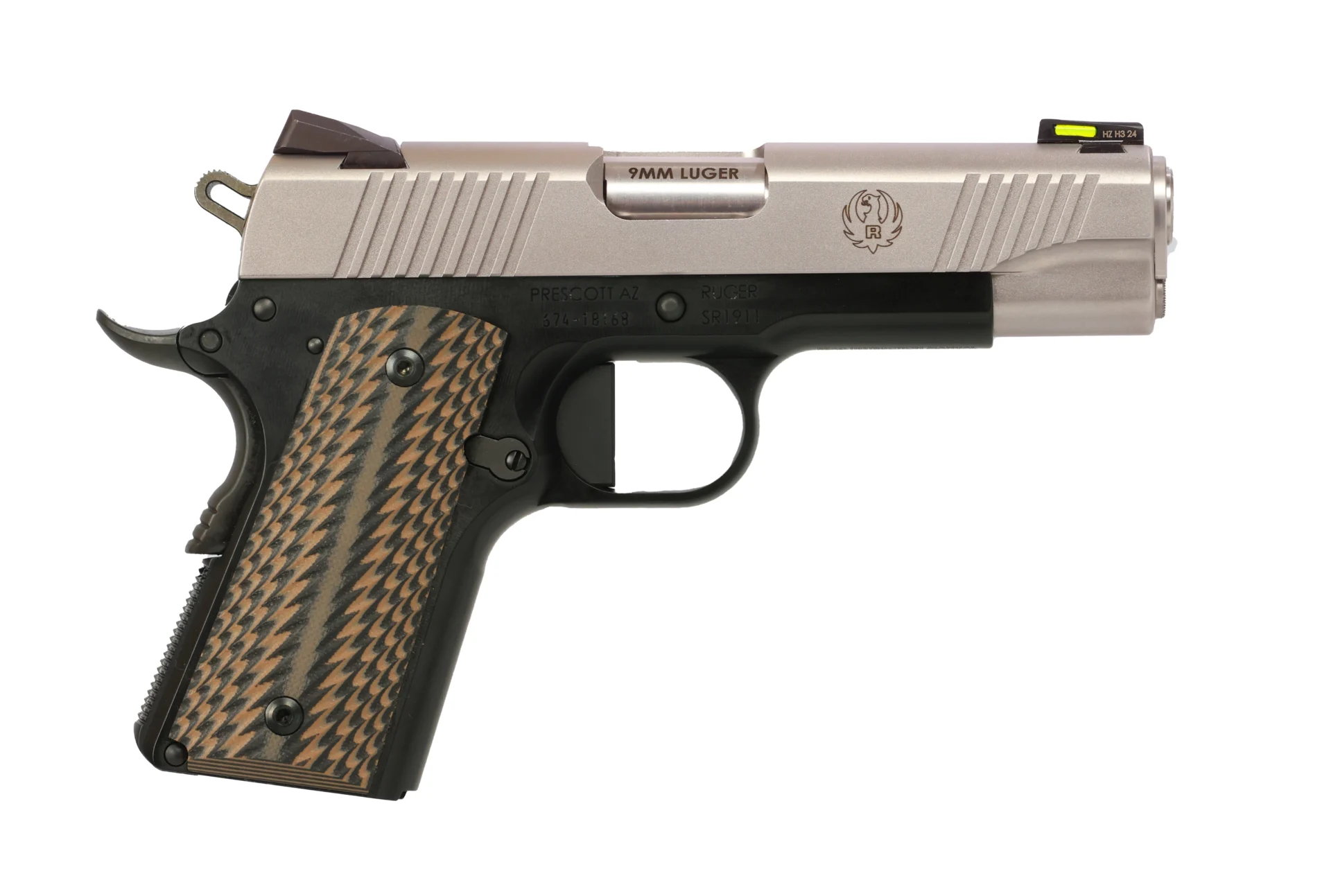RUGER SR1911 9MM BLK/ALUM 4.25" 7+1