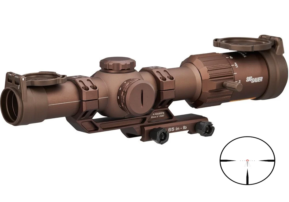 SIG SAUER TANGO MSR 1-6X24 30MM COYOTE - Governors Gun Club