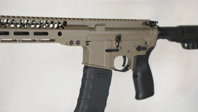 Talon Gryphon CHF AR15, 5.56 NATO/.223 Rem, 16" 1:8 Cold Hammer Forged Barrel. D. Earth Cerakote, 15" M-Lok Rail, MFT Furniture