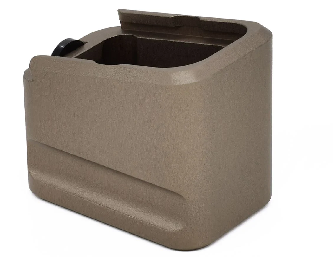 WARNE GLOCK 17/22 MAG EXT +5/+4 FDE
